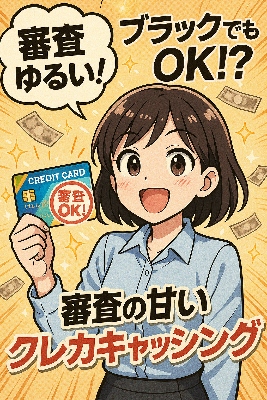 ブラックOKのクレジットカードキャッシング
