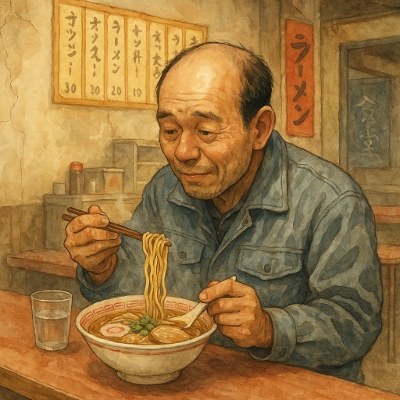 借金人生　おじさん